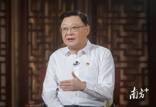 省委副书记、深圳市委书记王伟中。南方日报 南方+记者 朱洪波 摄 图片