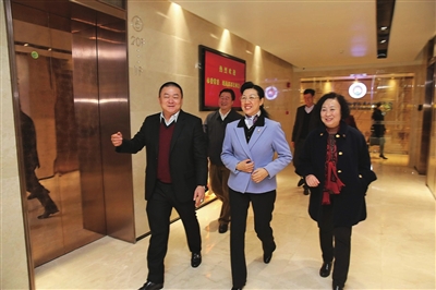 深圳市新阶联两周岁生日,履新不久的市委常委,统战部长林洁首次来到市